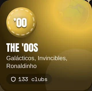 Épocas y temporada 26/27 en la pantalla de inicio de Gaffer XI