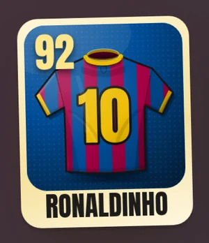 Un cromo de Gaffer XI en versión Base