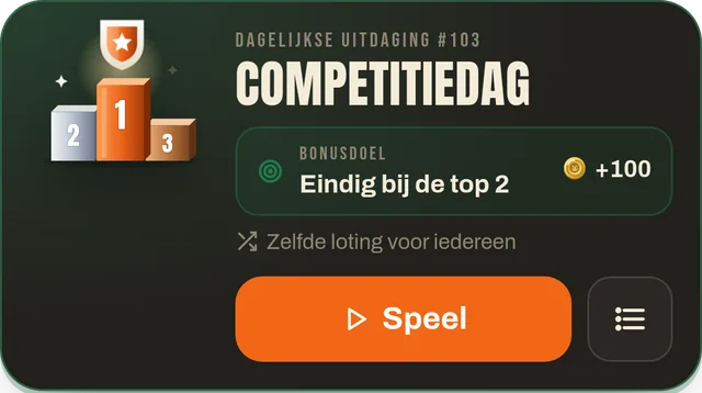 Dagelijkse uitdaging en events in Gaffer XI