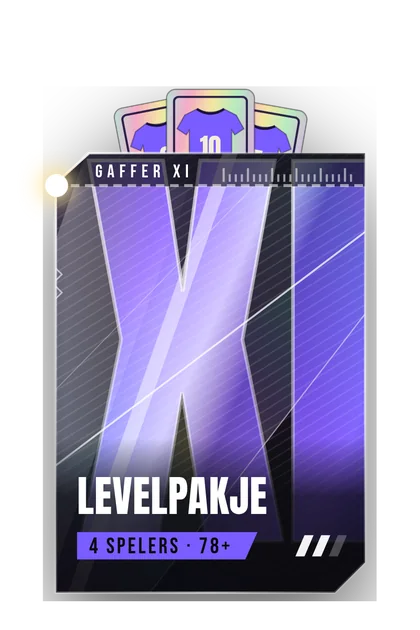 Een gratis levelpakje in Gaffer XI
